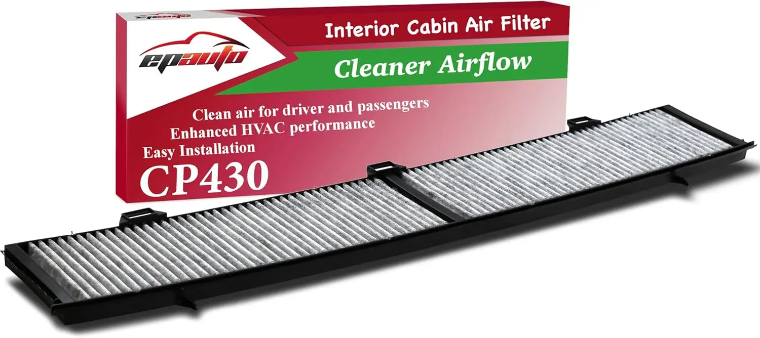 

CP430 (CUK8430) Cabin Air Filter with Activated Carbon, Replacement for BMW 128i, 135i, 328i, 335i, 740i, 740Li, 760Li, X1 (2012