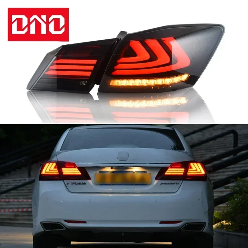 

Car LED 12V Taillight For Honda Accord 2014 2015 2016 Rear Running Lamp Brake Reverse Turn Signal Waterproof Car Accessories