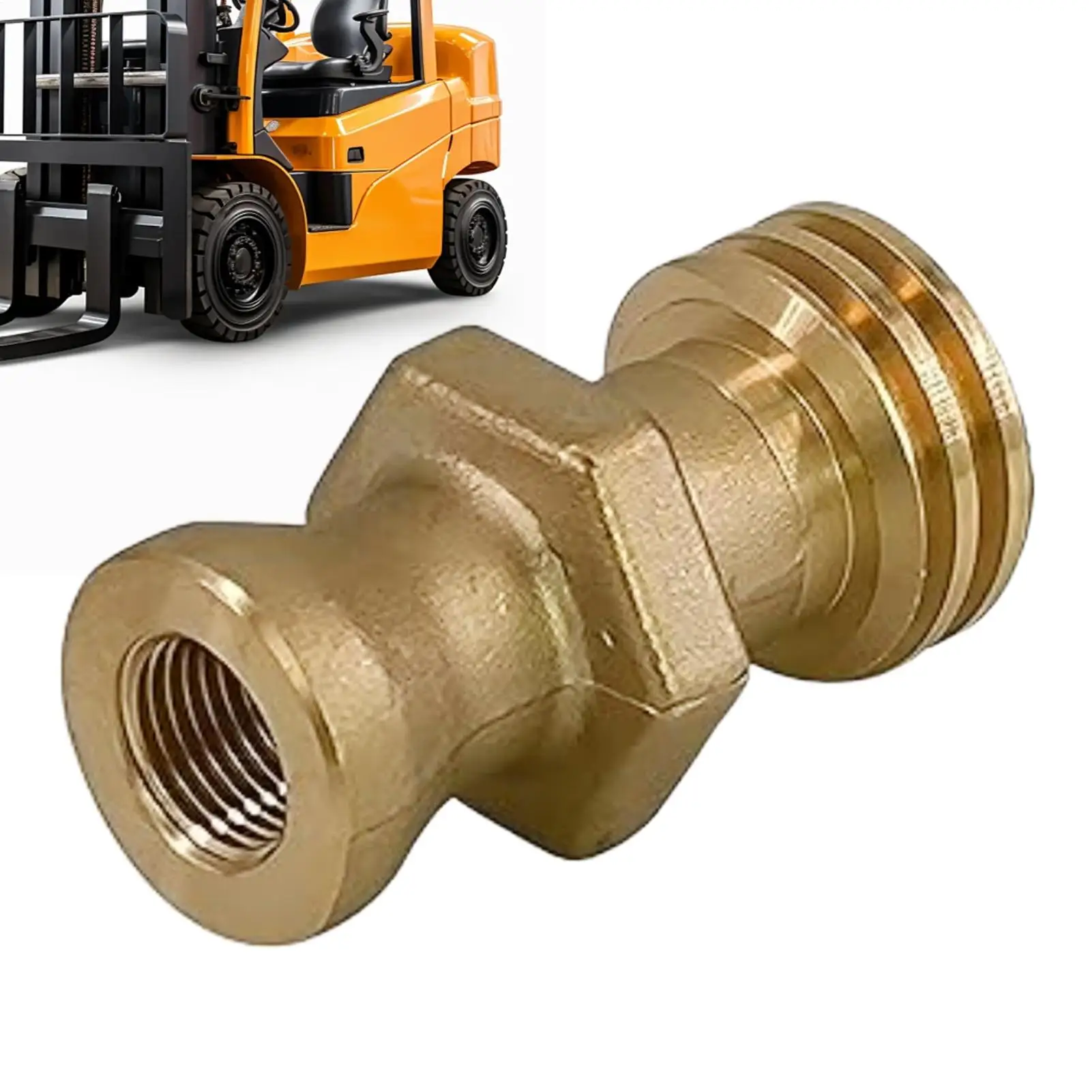 Propane Tank Connector Brass Male Connection Propane Tank Fitting For Threaded Valve BBQ Rv Cooking Outdoor Camping Replacement
