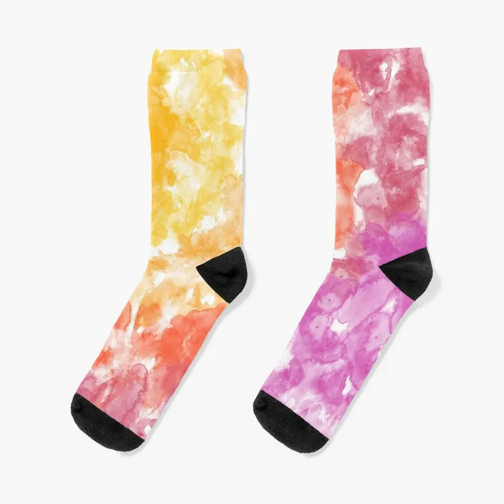 

Tie Dye VI Socks aesthetic crazy summer colored Woman Socks Men's