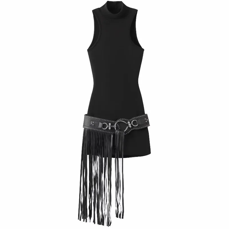 American Retro Black Jumpsuit Women Gothic Punk Style Playsuits Summer New Hollowed Out Backless Chic Design Sexy Women Clothing