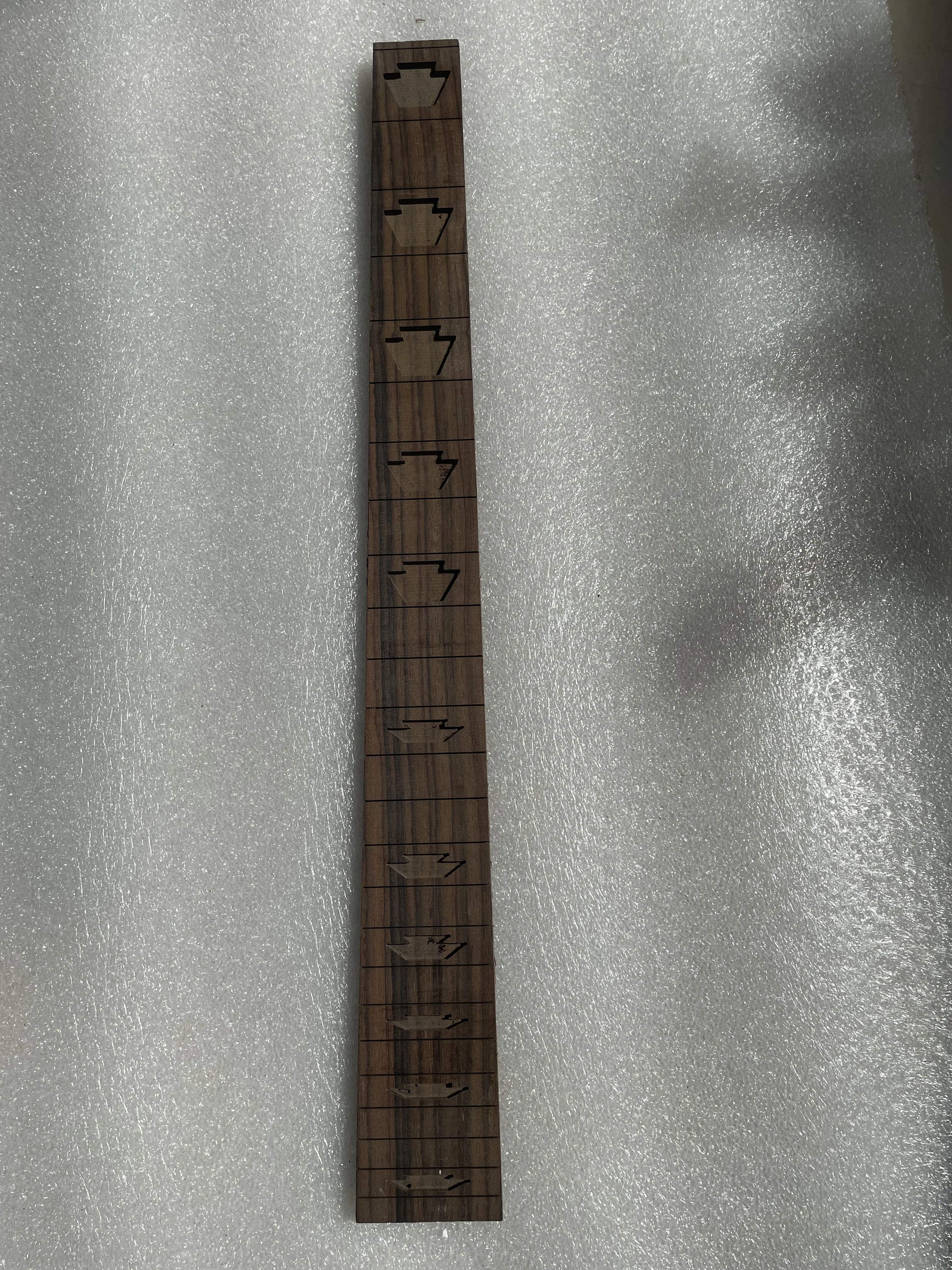 Rare Slot Indian Rose Wood For Electric  Classical Guitar Finger Board Rosewood Fingerboard Guitar Part 24 Fret Guitar Fretboard