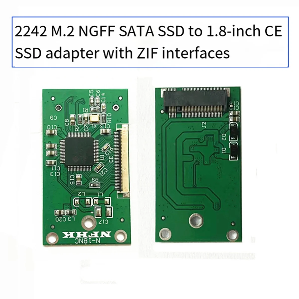 アダプターカード,2242 SATA,M.2,ngff,ssdから1.8 ",cezifインターフェイス