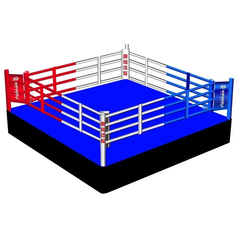 International Standard Quality Boxing Ring stairs for Customized Steel wrestling ring boxing ring