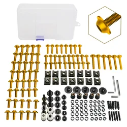 FOR BMW K1100RS K1200GT K1200LT K1200R K1200R SPORT M5 M6 Complete Motorcycle Fairing Bolts Kit CNC Aluminum Screws Accessories