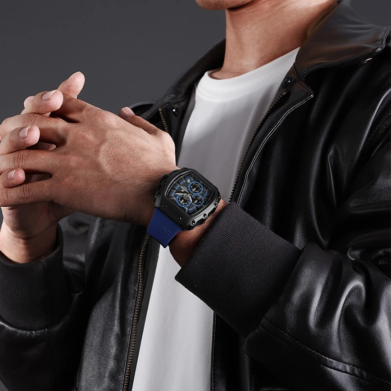 

Лучший бренд NAVIFORCE 2025 часы для мужчин, многофункциональные 30 м водонепроницаемые спортивные кварцевые силиконовые ремешки, роскошные часы Reloj Hombre