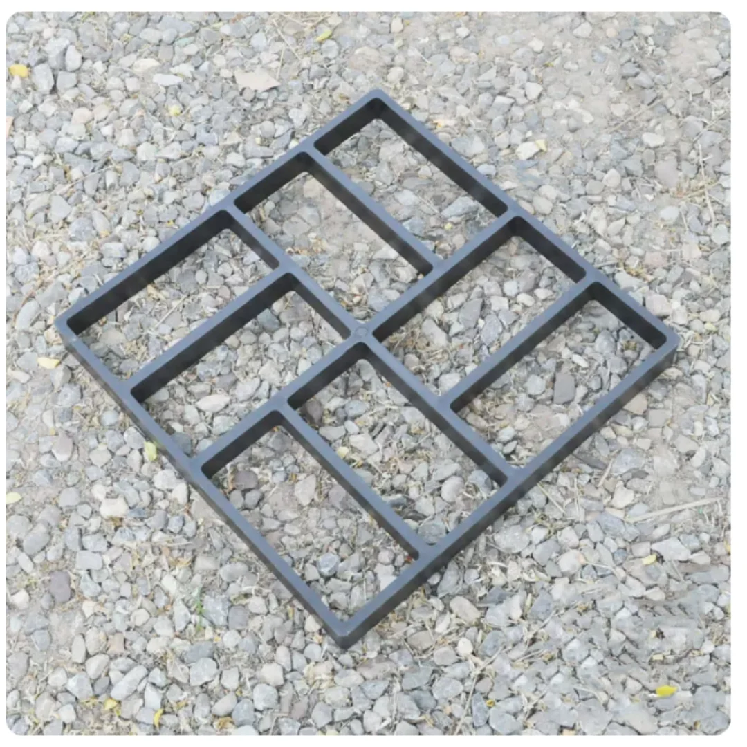 Plastic Mortar Paving Mold Cement Floor Tile Mould For Villa Courtyard Garden Parking Lot Landscape Road Decoration