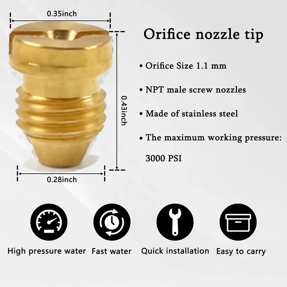 Nowe końcówki dysz do armatek piankowych i filtr siatkowy do wytwarzania piany od 0,9 mm do 1,4 mm Generator piany do mycia samochodów