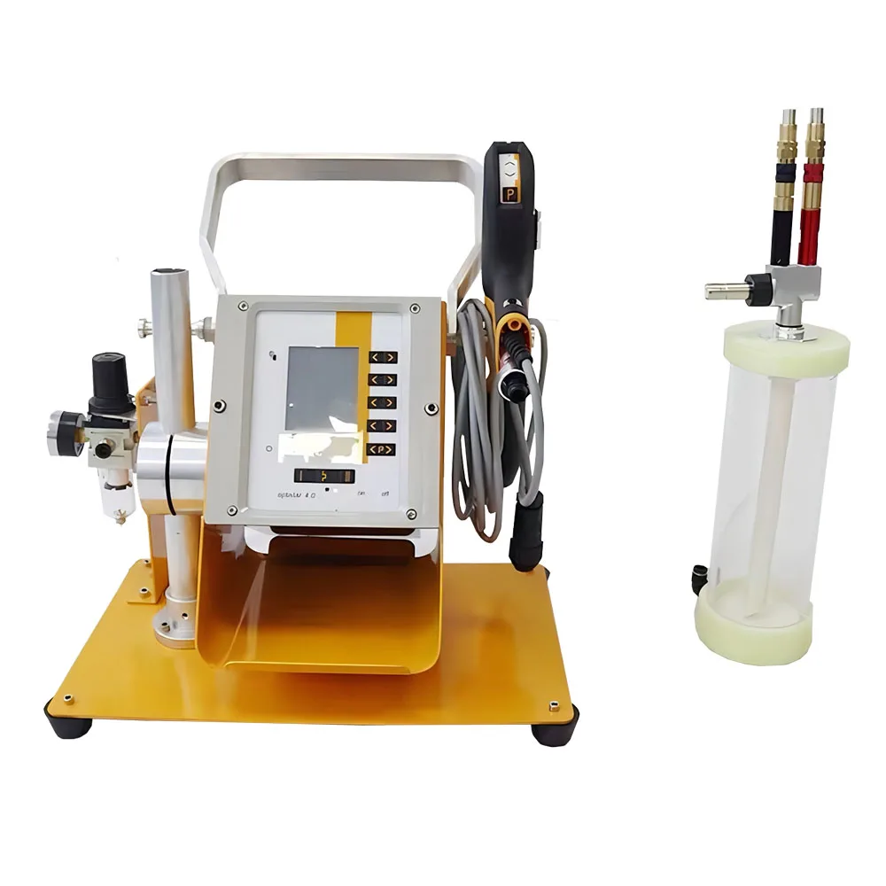 Portable Laboratory Electrostatic Metal Powder Coating  Machine with Spray Powder Coating Gunfor Home Painting
