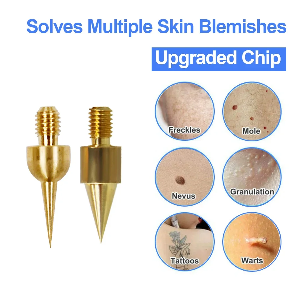 Agulhas de caneta de plasma substituíveis, acessórios, fibroblastos, etiqueta de verruga, tatuagem, mole, sardas, remoção de rugas