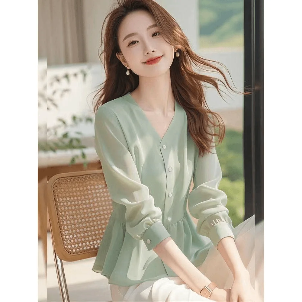 Ele een seda irt feminino faion início do outono high end encantador barriga cobrindo lindo topo para mulheres jovens