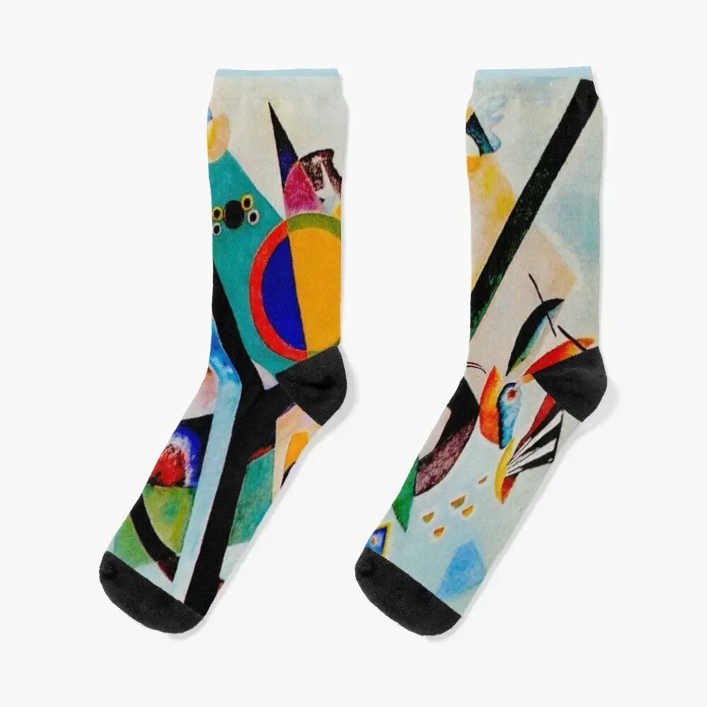 

Wassily Kandinsky | Multicolored-Circle |Kandinsky Inspired Socks hockey warm winter anti slip football Socks For Girls Men's