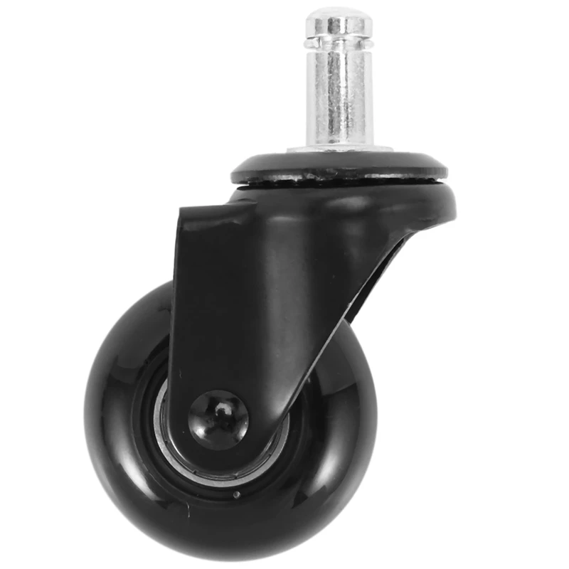 HOT! 5 Pcs Replacement Chair Caster Wheels 2 Inch, Heavy Duty Wheels With Plug-In Stem 7/16 X 7/8 Inch,Quiet & Smooth Rolling