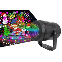 [Hot Sale] Best Quality 16 Patterns RGB Christmas LED Projector Light Modern Design Style Snowflake Projection Lamp Made PC Mat