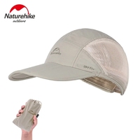 Naturehike Camping Hiking Hat Folding Fishing Cap Outdoor Breathable Baseball Cap Quick Drying Trekking Hat Sun Hat Men Women