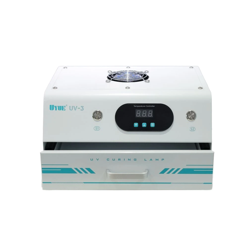 

UV-3 Optical No UV Mobile Led Repair All Phone OCA High-Power Curing Screen Bubble Tool Lamp Curved LCD for Box