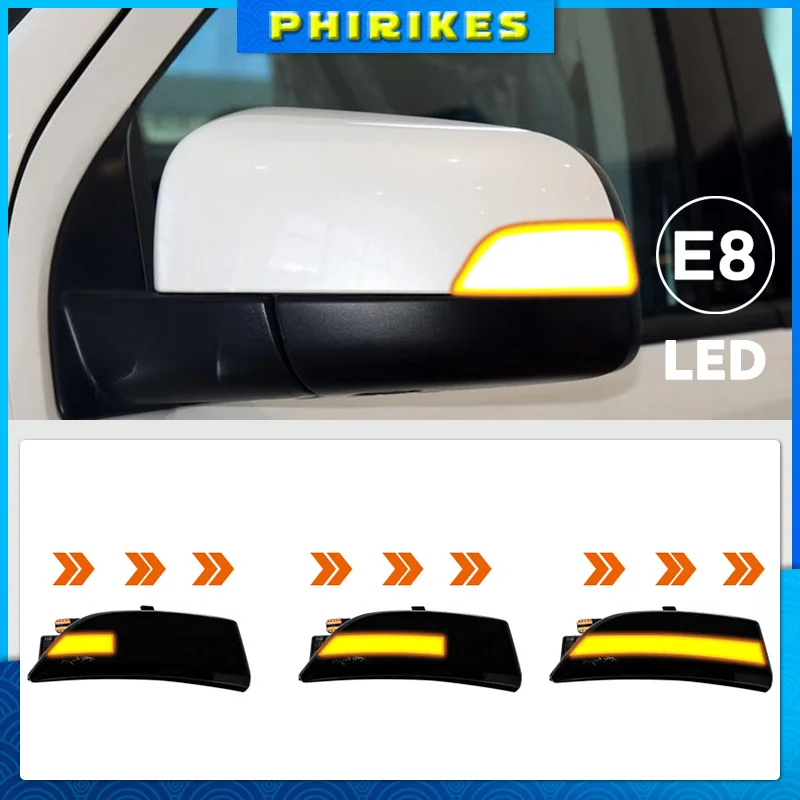 Fit for Renault Megane 3 MK3 III RS 2008-2016 Laguna III X91 Fluence LED Dynamic Blinker Indicator Mirror Turn Light Signal