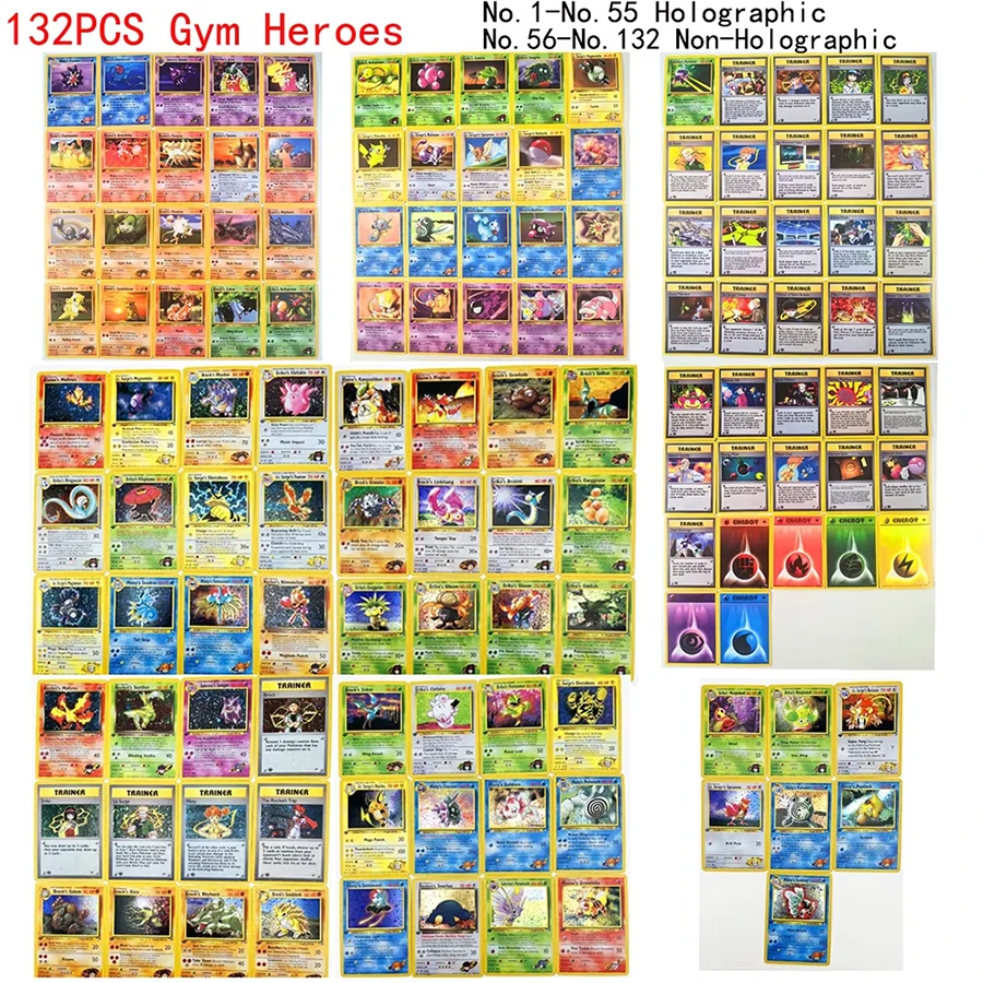 Base Team Rocket Fossil Jungle Neo Gym Spielzeug Hobbies Hobby Sammlerstücke Spielesammlung Anime-Karten – Detail 2