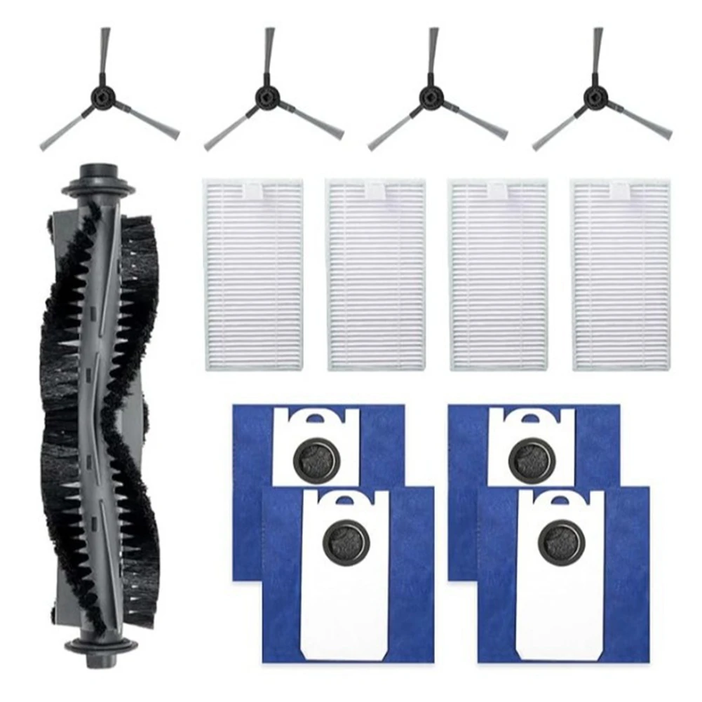 ABVI-For RC400 S1/S1PRO/V9 مكانس كهربائية للكنس الملحقات الرئيسية فرشاة الجانب فرشاة تصفية كيس لجميع الغبار الملحقات فرشاة
