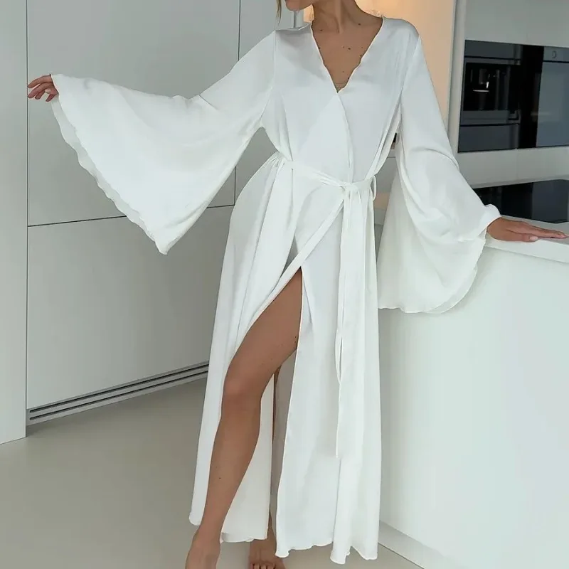 nouvelle-robe-longue-en-satin-2026-pour-femme-manches-Evasees-ceinture-a-nouer-luxe-soiree-detente-vetement-de-nuit