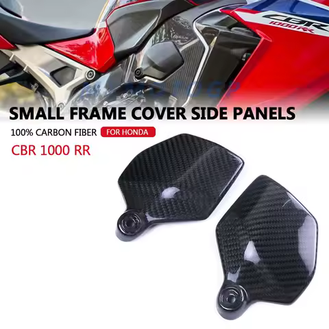 For Honda CBR1000RR CBR 1000 RR 100% Carbon Fiber Small Frame Cover Side Panels Fairings 2017 2018 2019 Motorcycle Accessories