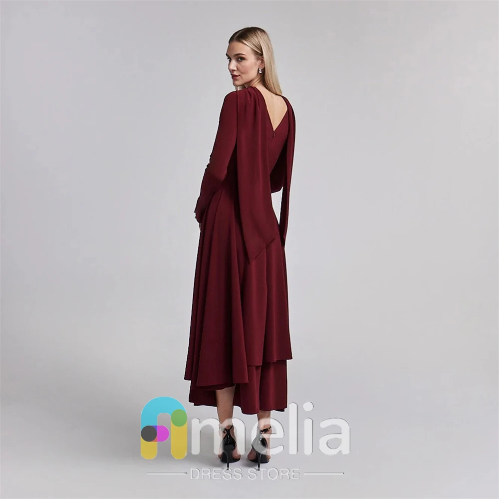 ชุดราตรีเอเมเลีย ทรงเอไลน์ สำหรับผู้หญิง สามารถสั่งตัดได้ ชุดแต่งงานยาว ชุดราตรีออกงาน สำหรับโอกาสพิเศษ ชุดราตรีสำหรับงานทางการ สำหรับดูไบ 2024