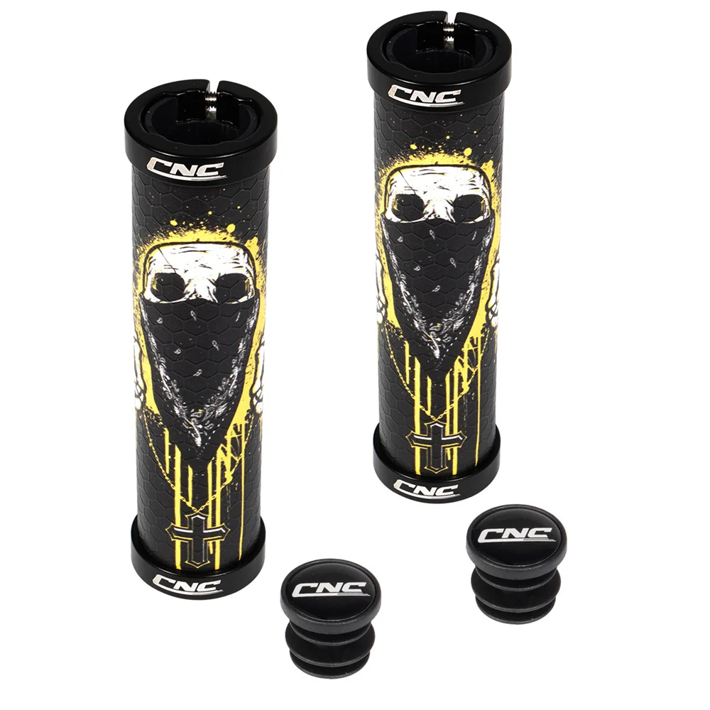 CNC Mountain Bike Grips Gel MTB Grip Silicone Lock On Bicycle Handlebar Grips Cycling Accessories Parts