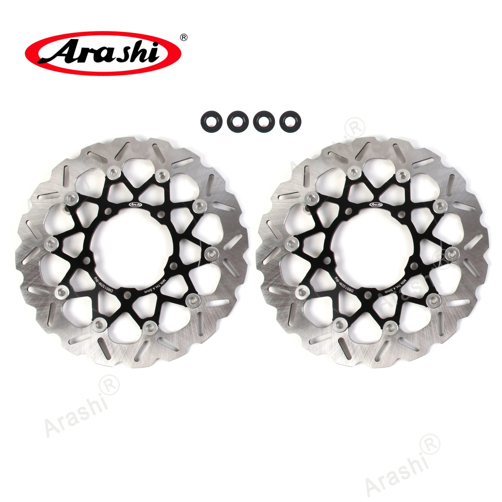 Arashi Front Brake Disc Rotor For HONDA CB650R CB 650 R / ABS 2019 2020 2021 CNC Full Floating Disk