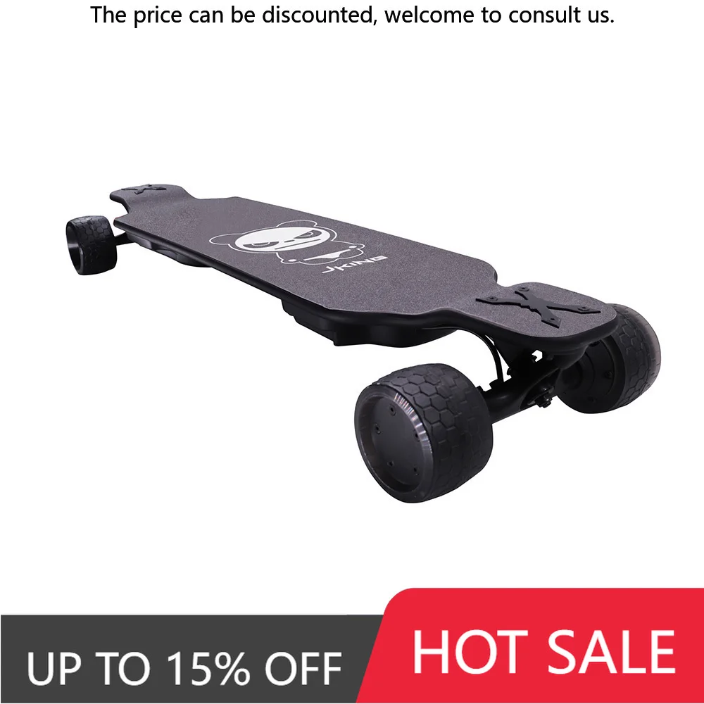 

Customizable Electric Off-Road Skateboard With 40km/h Speed 25km Range 5ah Battery Capacity 120kg Max Load Drop Down Deck