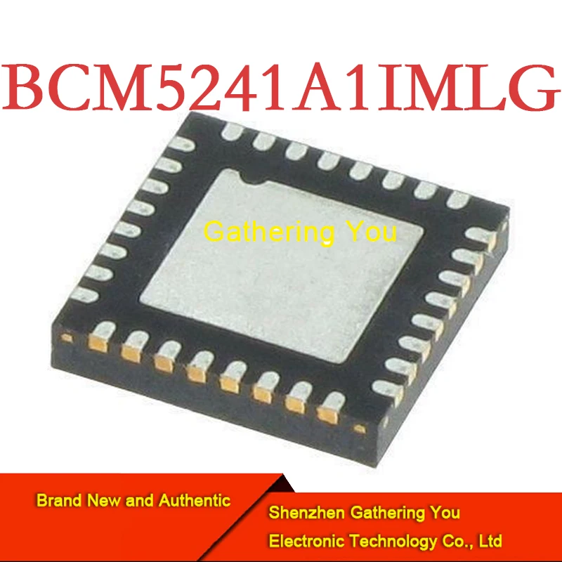 

BCM5241A1IMLG QFN32 Ethernet IC Brand New Authentic