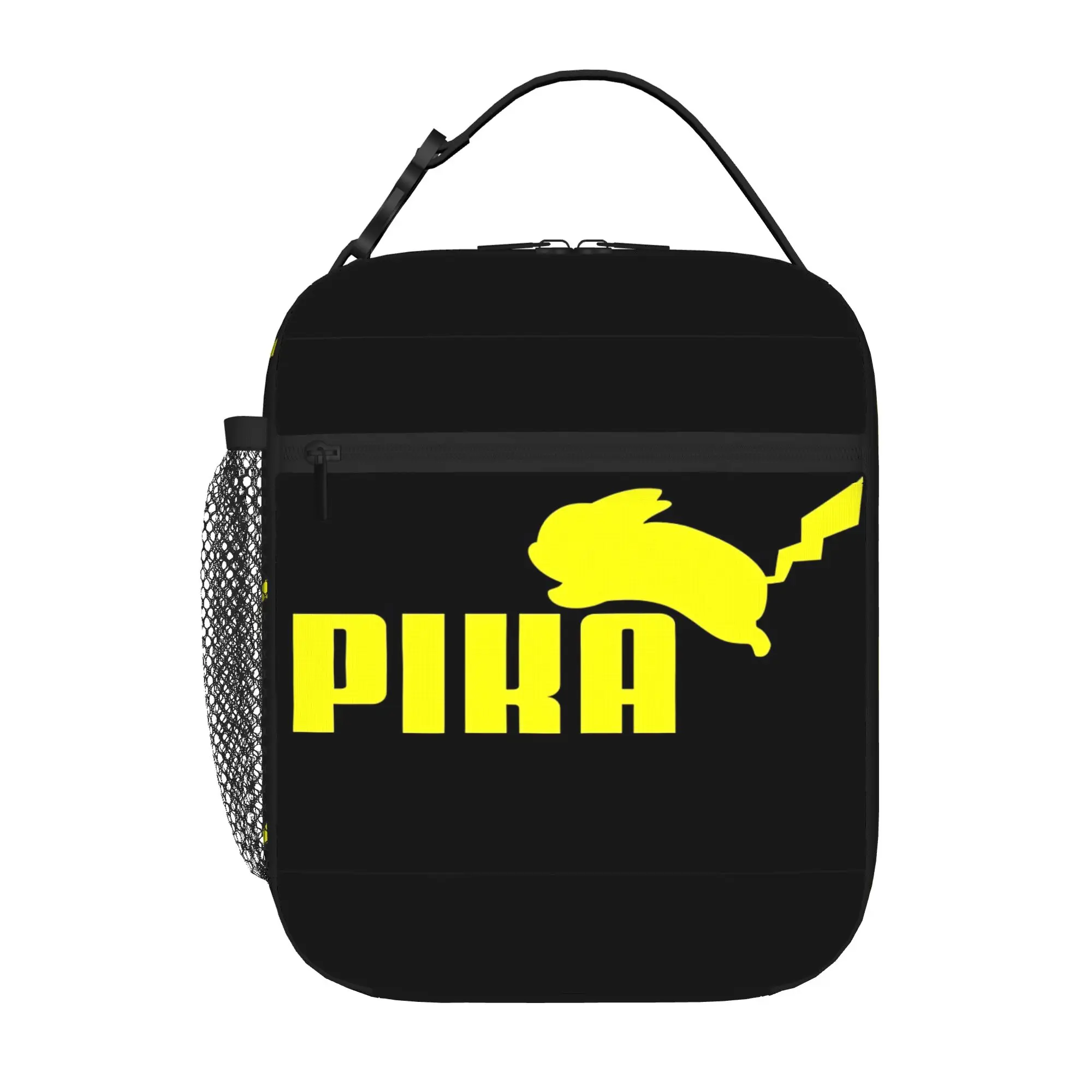Pokemon Insulated Lunch Bag Insulation Bento Pack Rice Bag Pikachu bolsa Student Bento Lunch Handbag Insulation