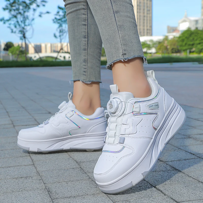 

Children's outdoor sports roller skates students detachable roller skates multifunctional sports shoes boys and girls.