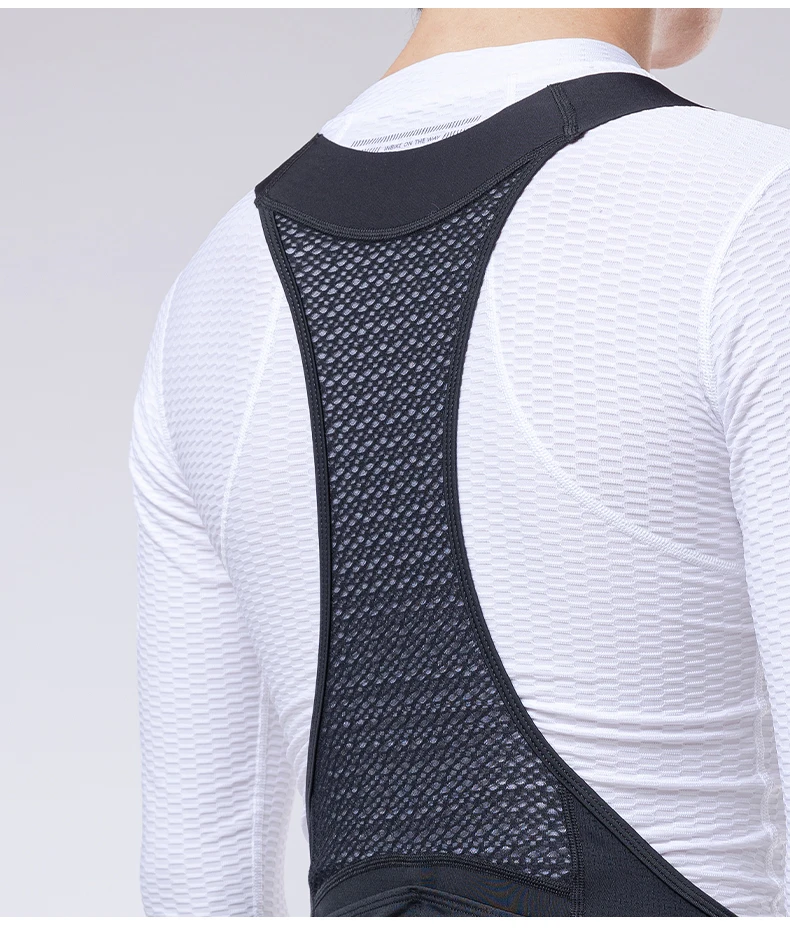 INBIKE Frühling Herbst Radfahren Set Radfahren Jersey langarm Trägerhose mit Polsterung Mountain Road Bike Anzüge Radfahren Kleidung Männer – Detail 9