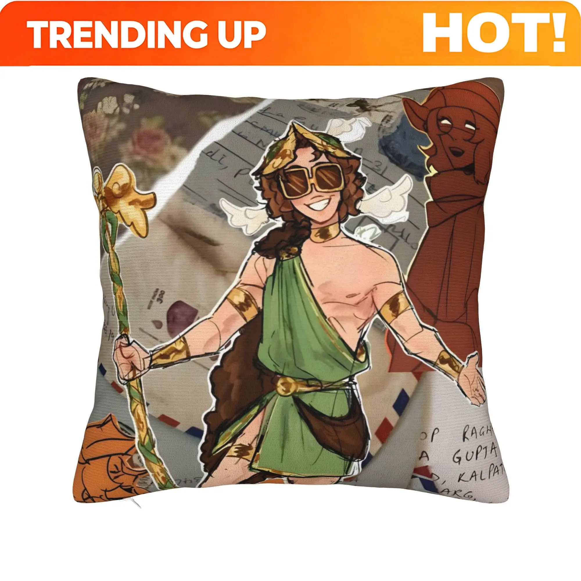 Customize Epic The Musical Modern Home Aesthetic Reversible Cushion Cover Merging Comfort with Modern Design