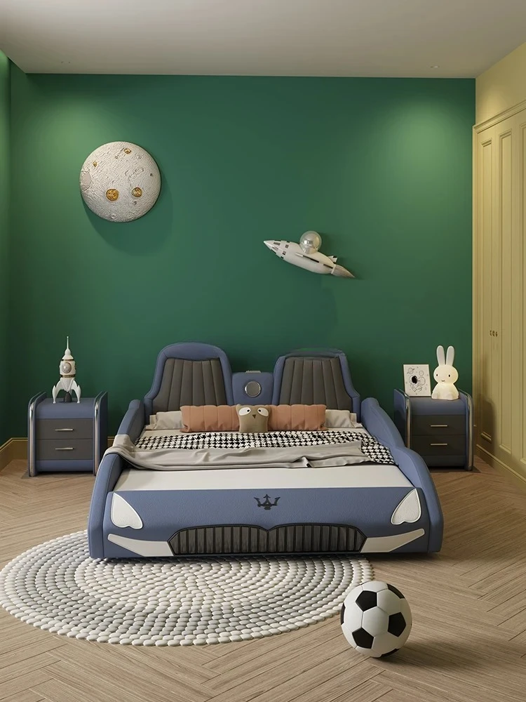 Children's Bed Multi-Functional Bed for Car Single Modern