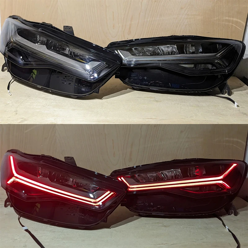 For Audi C7.5 A6 S6 Custom LED Headlight 2016-2018 Year