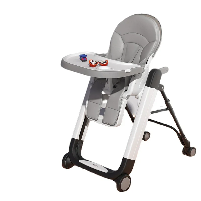 Baby Dining Chair Multifunctional Children Dining Table Portable Foldable Baby Stroller