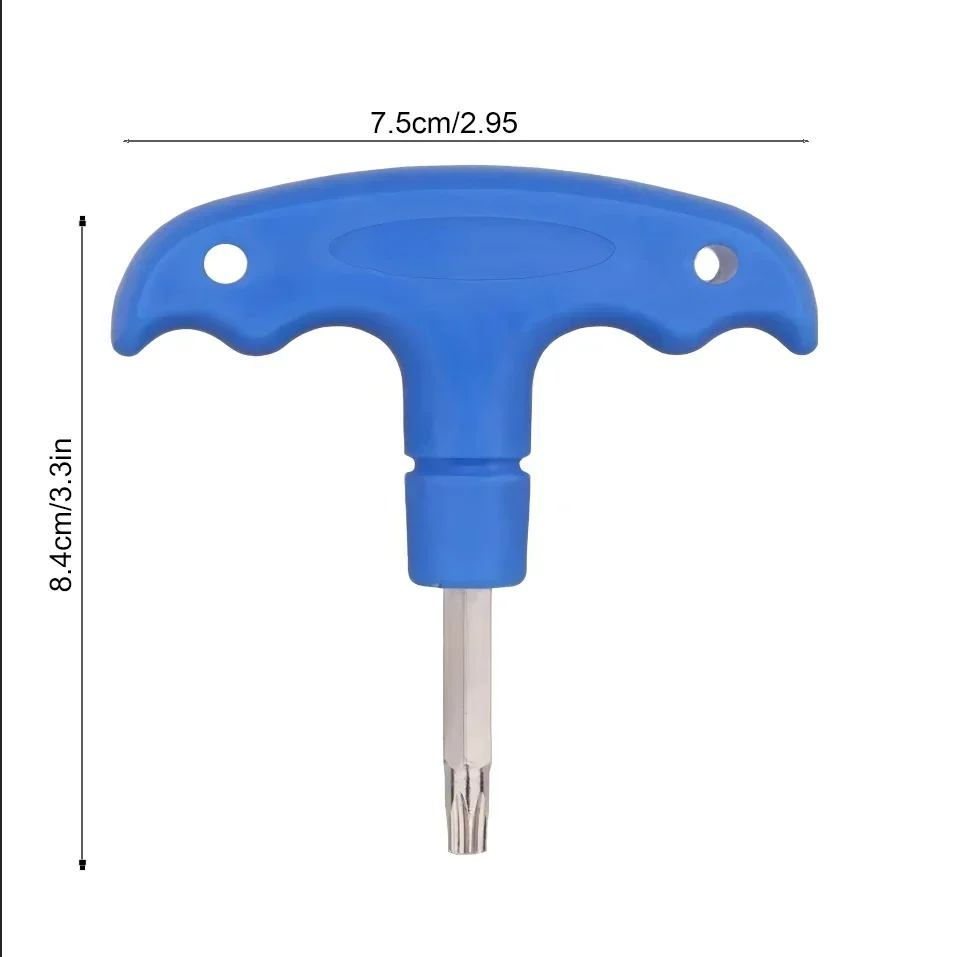 T25 Golf Club Wrenches Tools with Plastic Handle Golf Torque Wrench Golf Head Adjustment Tool Golf Club Driver Torque Tool