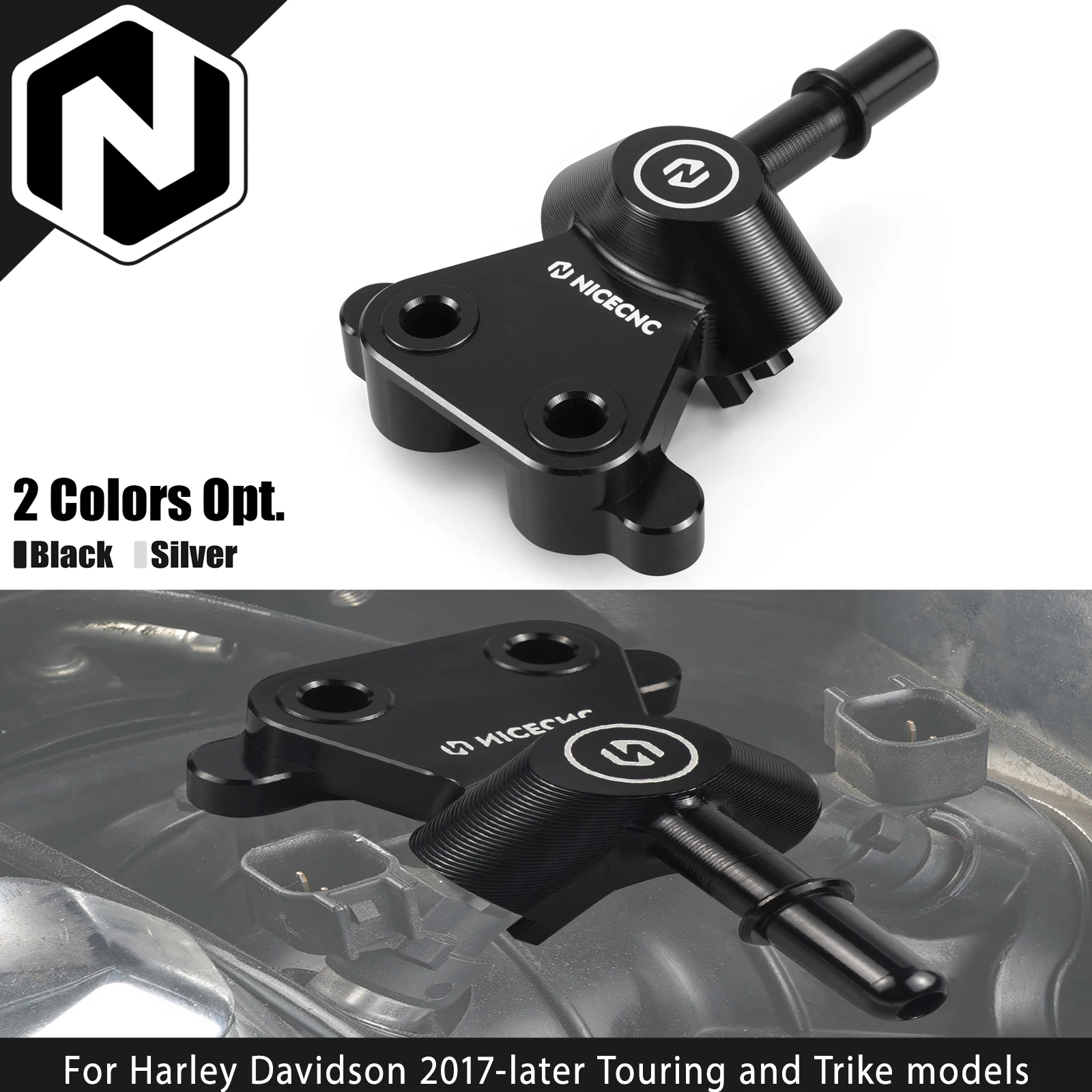 

For Harley Davidson 2017-later Touring Fuel Injector Rail Fuel Rail Kit Street Glide Road Glide Special Road King Electra Glide