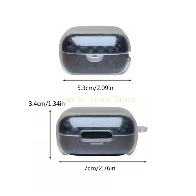 Klare TPU-Kopfhörerhülle, TPU-Kopfhörerhülle, Ohrhörer-Aufbewahrungshülle, passend für P30i D0UA