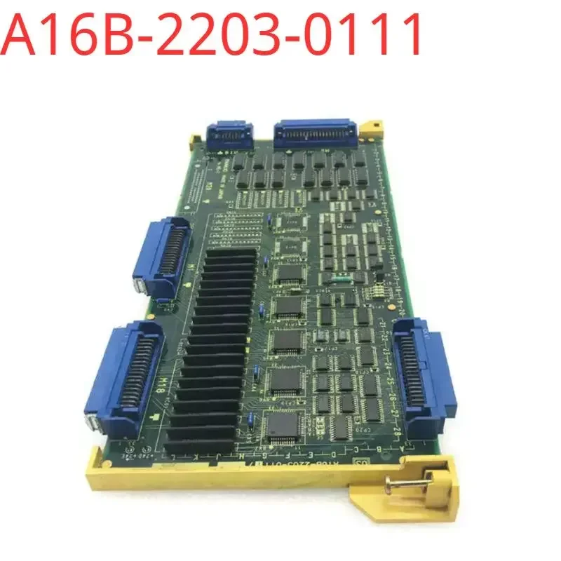 A16B-2203-0111 Second-hand tested ok    I/O boardin good Condition