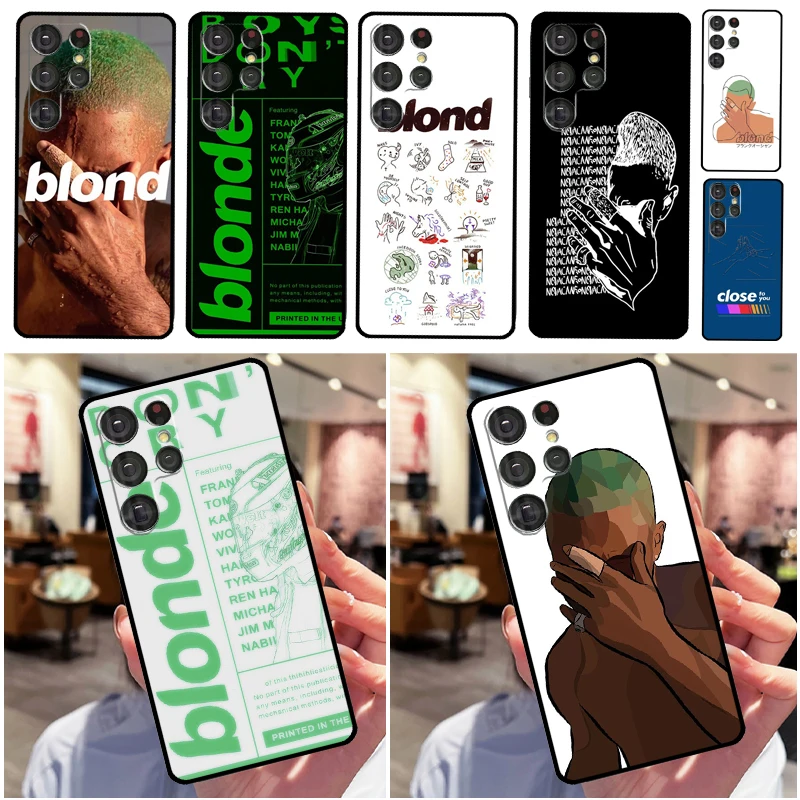 Blonde Blond Case For Samsung Galaxy S22 S23 Ultra S21 S20 FE S9 S10 Note 10 Plus 20 Ultra Full Back Cover