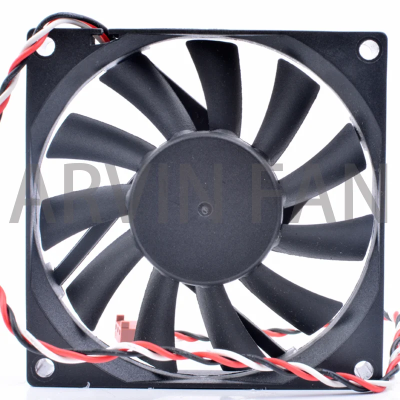 Ventilador de refrigeración Original para CPU, dispositivo de monitoreo de velocidad, silencioso, chasis de ordenador, 8015-12LB, 8cm, 8015, 12V, 0.09A, nuevo