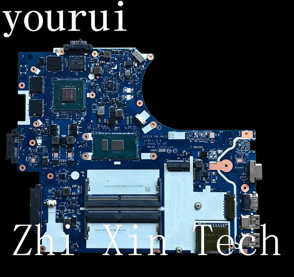 

Материнская плата для ноутбука CE570 NM-A831 для Lenovo Thinkpad E570 с процессором i7-7500u DDR4, полностью протестирована, в порядке.