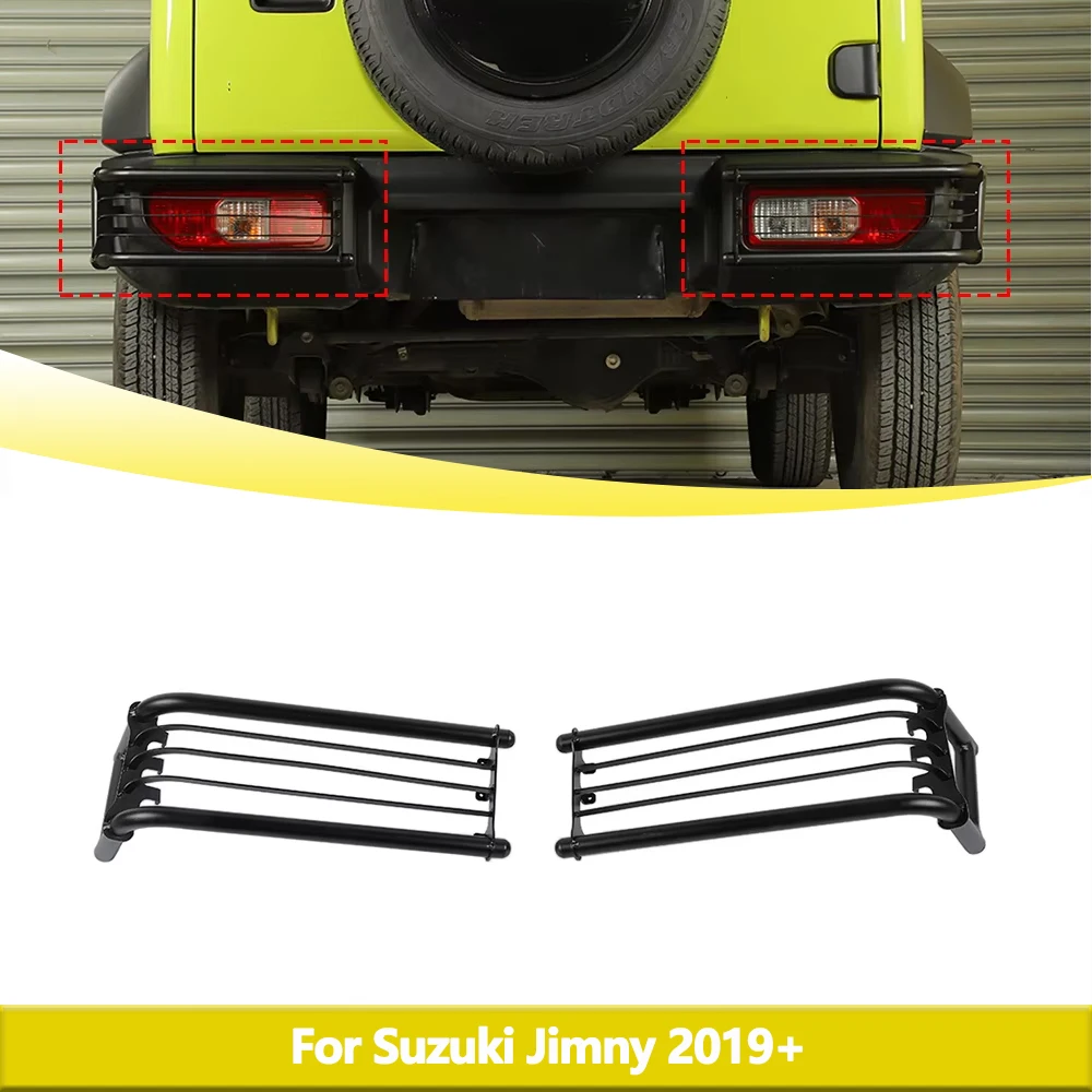 Front Fog Light Tail Lamp Hoods Decoration Frame Cover Guard for Suzuki Jimny 2019-2023 JB64 JB74 Car Exterior Accessories