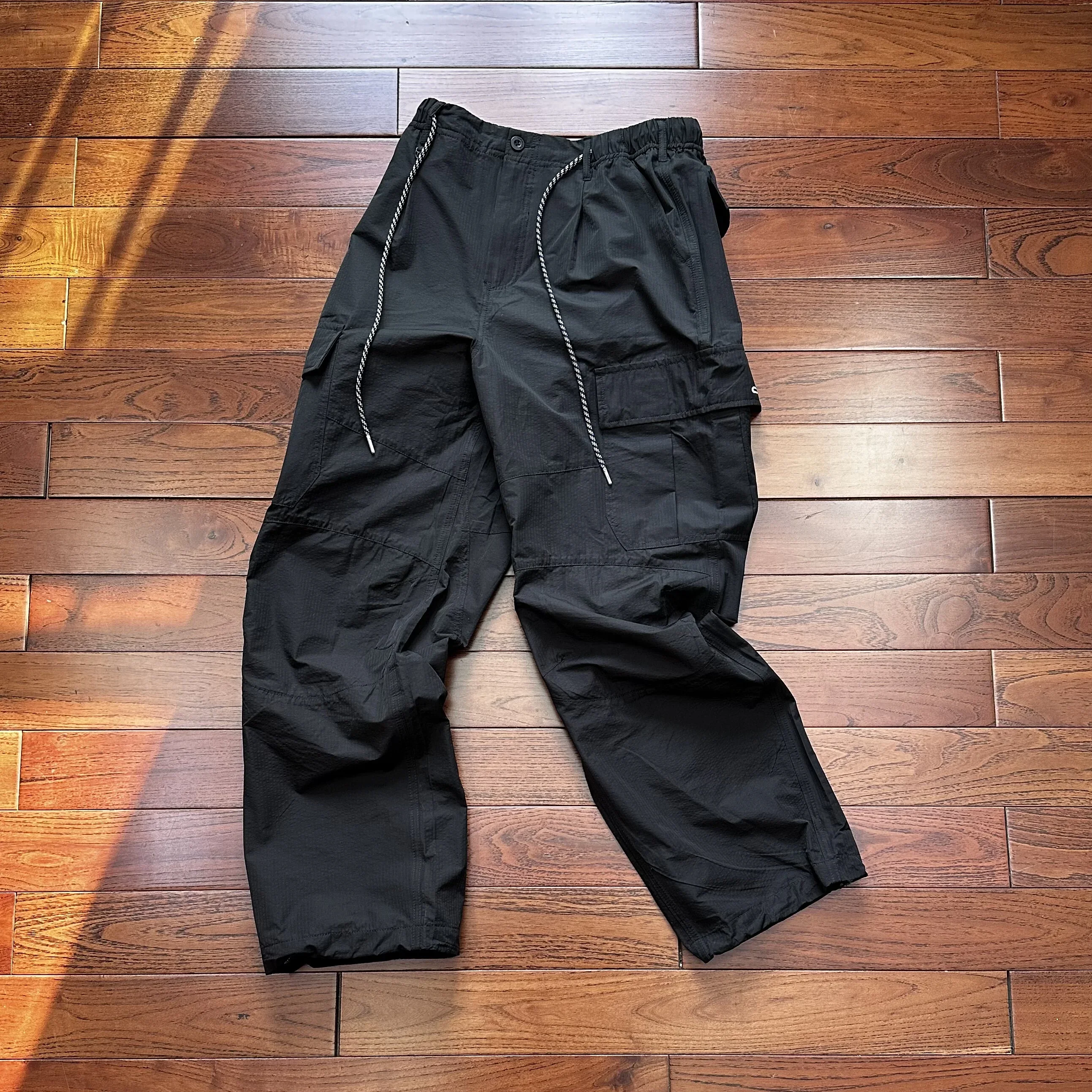 Outdoor hiking function quick-drying lightweight breathable loose straight casual tooling trousers