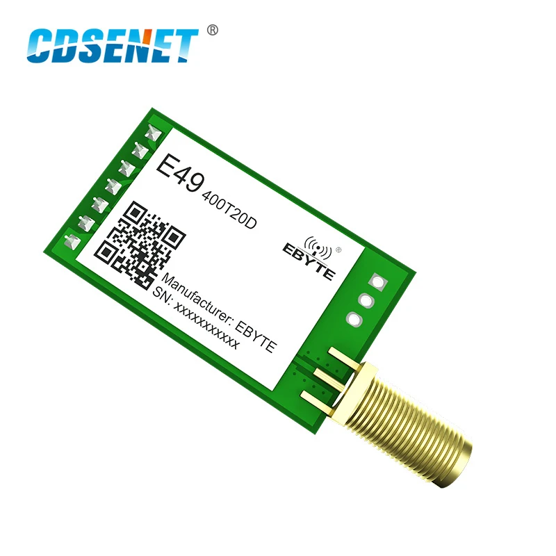 433MHz 20dBm Wireless Transceiver Module GFSK Low Power DIP SMA Interface E49-400T20D UART Serial Port Transmitter and Receiver