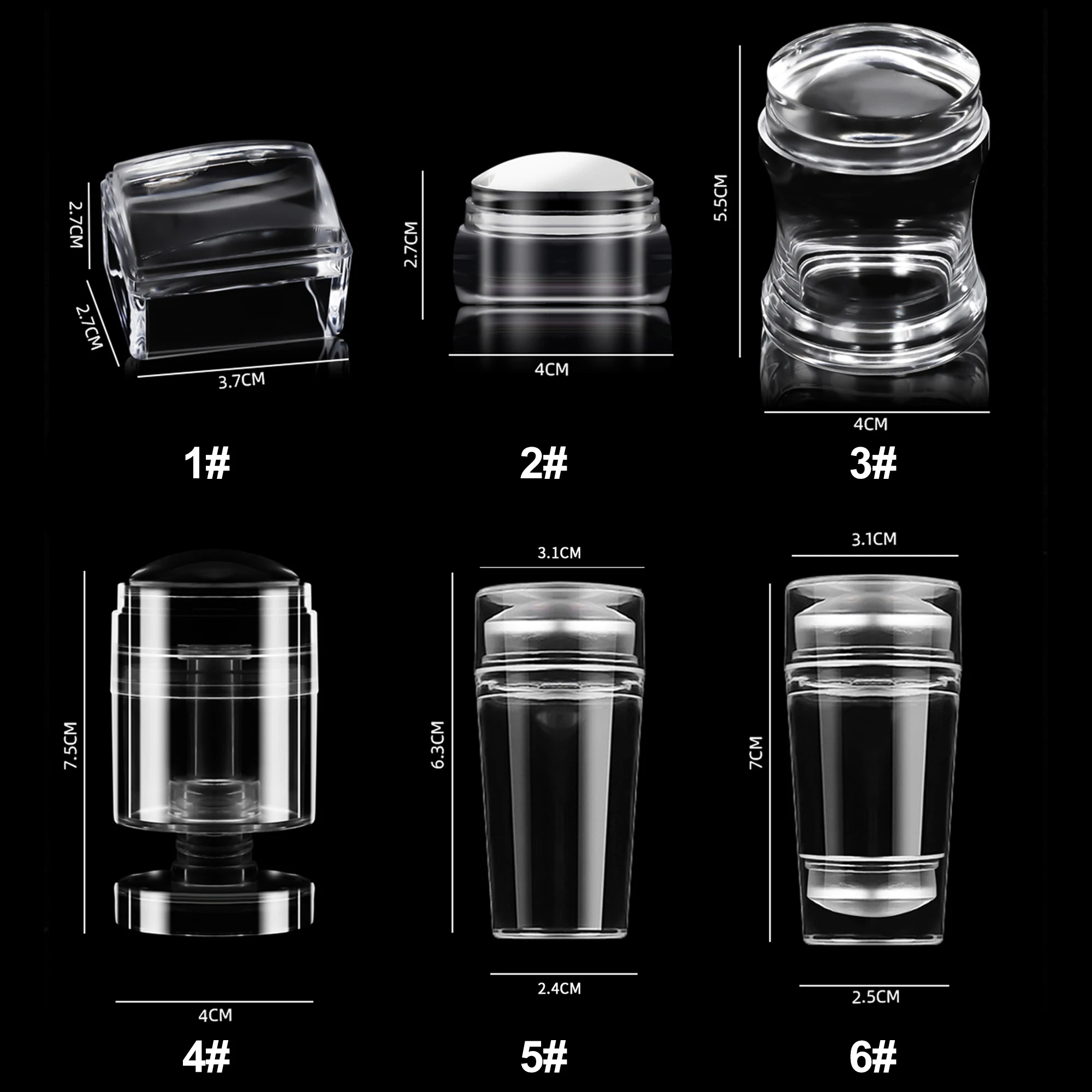 Kit de placas de estampado para decoración de uñas, placa de diseño de manicura francesa, plantilla de esmalte, sello, raspador, accesorios, herramientas