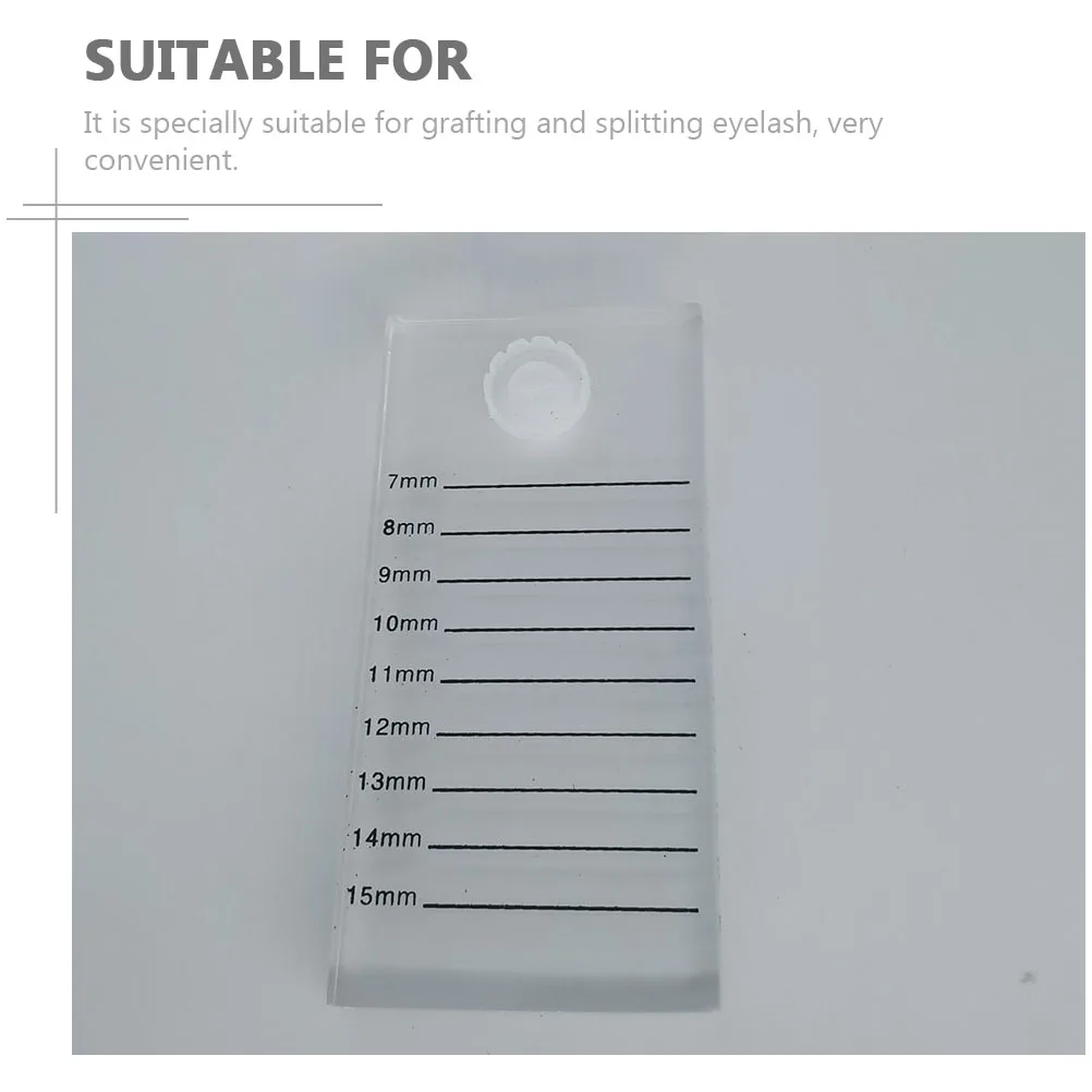 

Lash Holder Professional Lash Tray Transparent Lash Tile Wear-resistant Lash Pallet Eyelash Supply