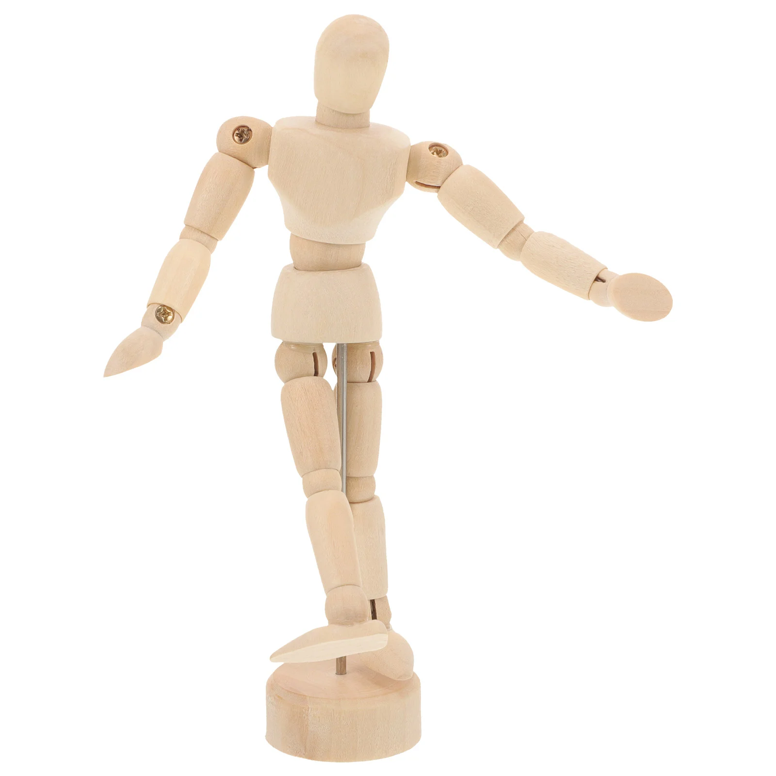 Maniquíes Figura de maniquí Manaquin Juguetes para bebés Modelo Woodenc Accesorio humano Dibujo Móvil